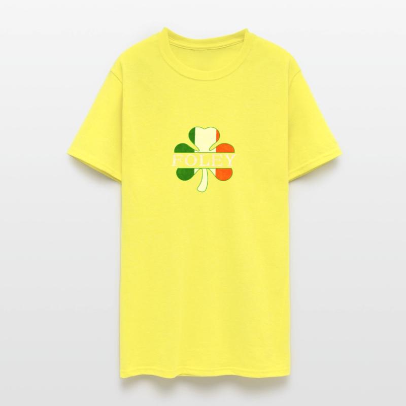 Foley Irish Surname Ireland Flag Shamrock