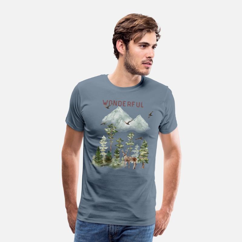 Forest Shirt, Wildlife Shirt, Nature Shirt