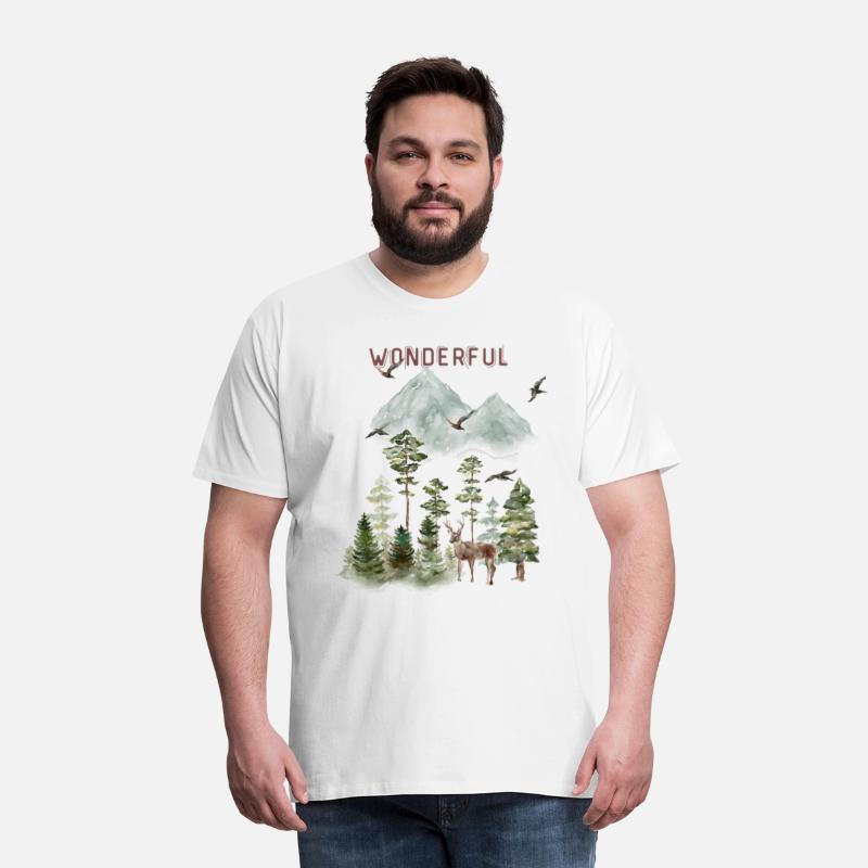 Forest Shirt, Wildlife Shirt, Nature Shirt