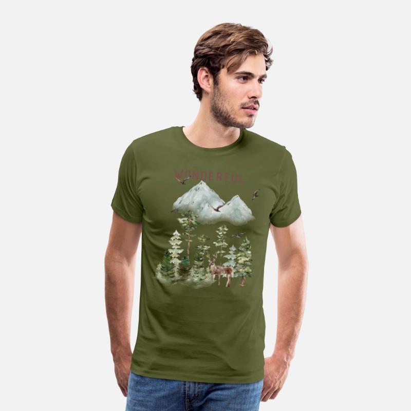 Forest Shirt, Wildlife Shirt, Nature Shirt