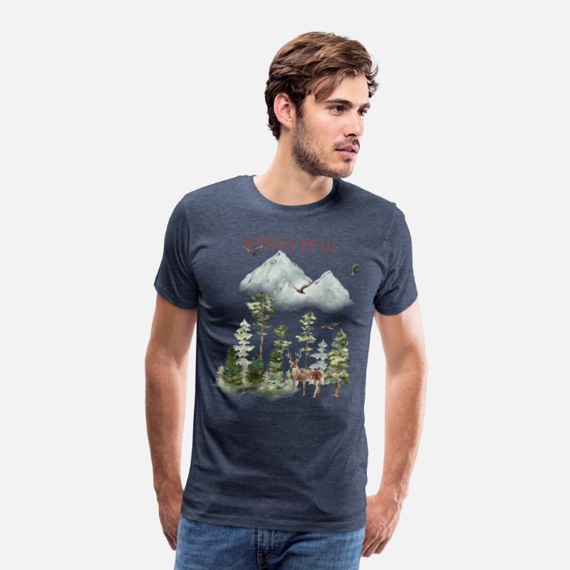 Forest Shirt, Wildlife Shirt, Nature Shirt