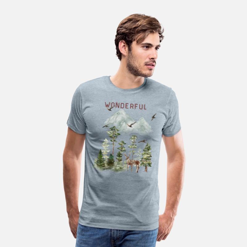 Forest Shirt, Wildlife Shirt, Nature Shirt