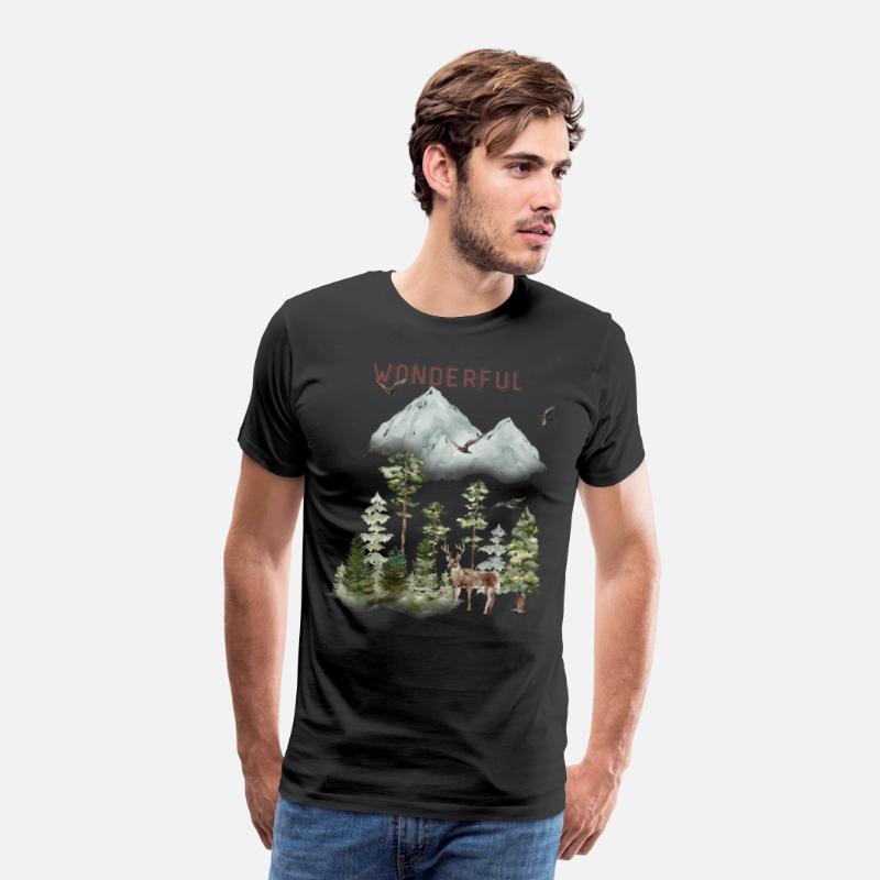Forest Shirt, Wildlife Shirt, Nature Shirt