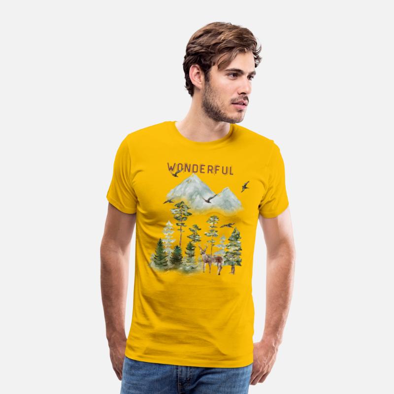 Forest Shirt, Wildlife Shirt, Nature Shirt