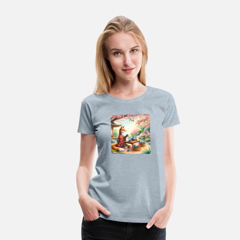 Fox Tea Ceremony Traditional Japanese