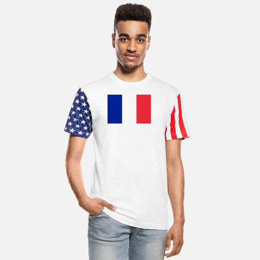 French Flag Emblem Design