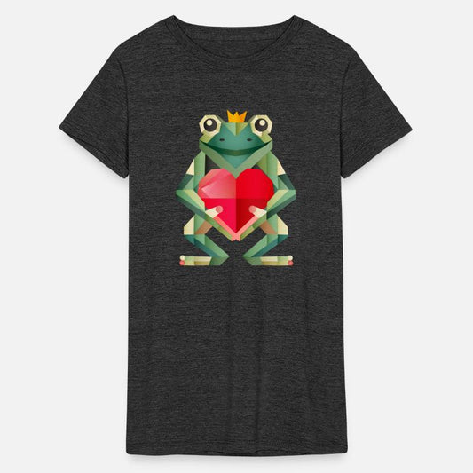 Frog prince with heart - for Valentine's day