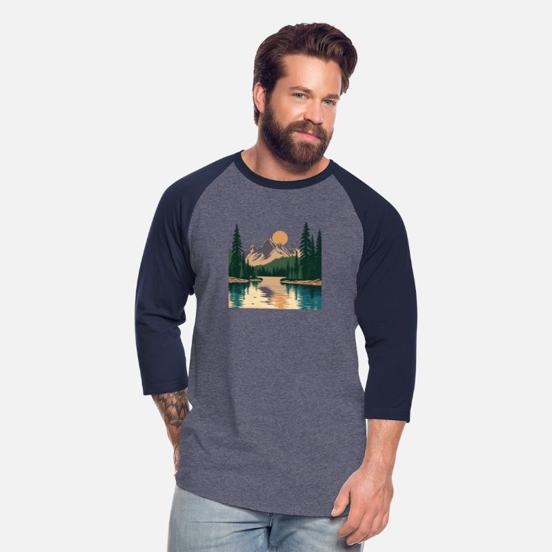 "Mountain Sunrise Serenity: A Scenic Outdoor