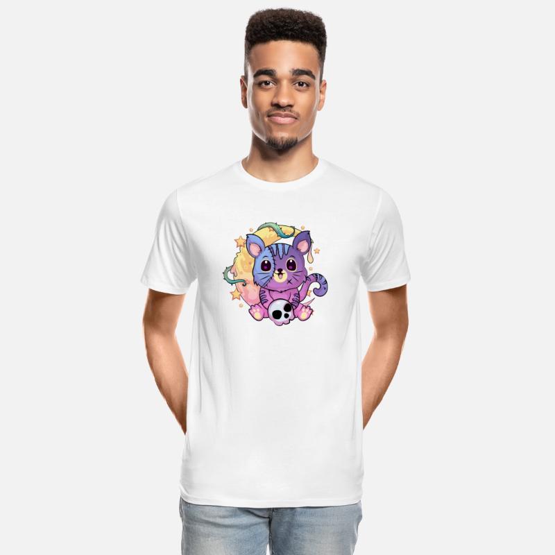 Pastel Goth Kawaii Cat