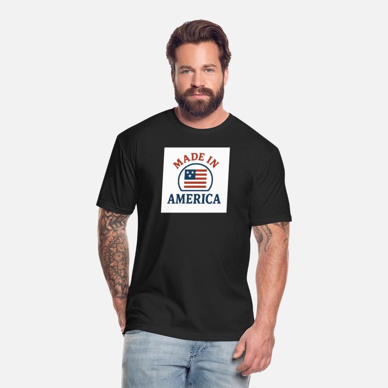 Patriotic American Flag Badge