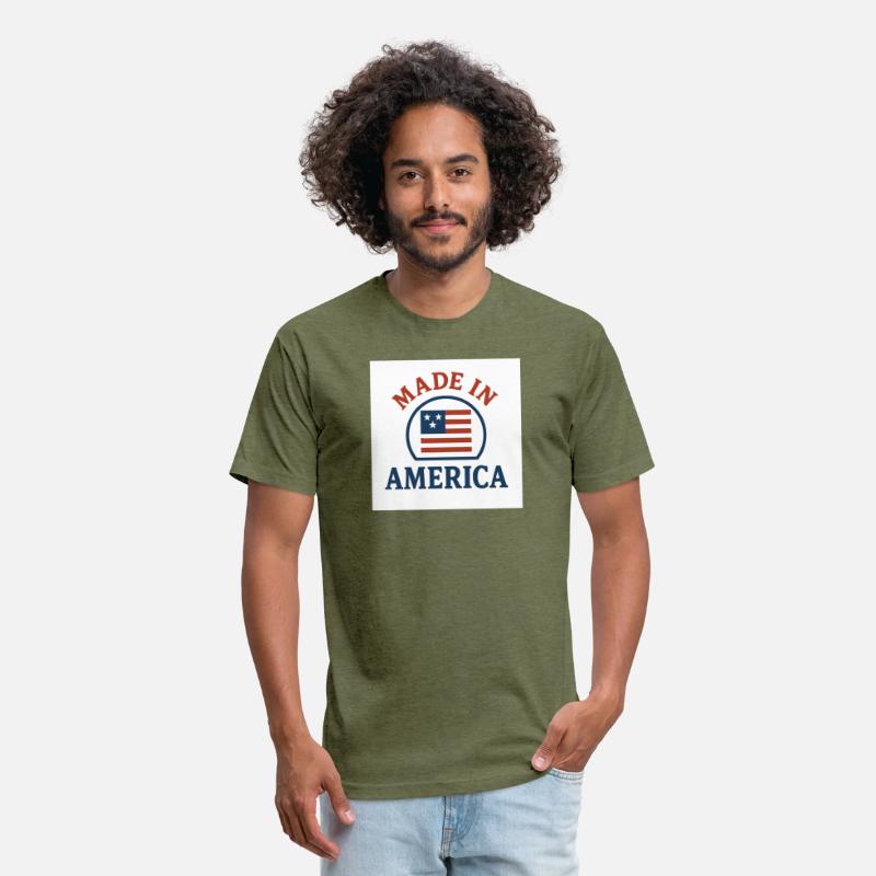 Patriotic American Flag Badge