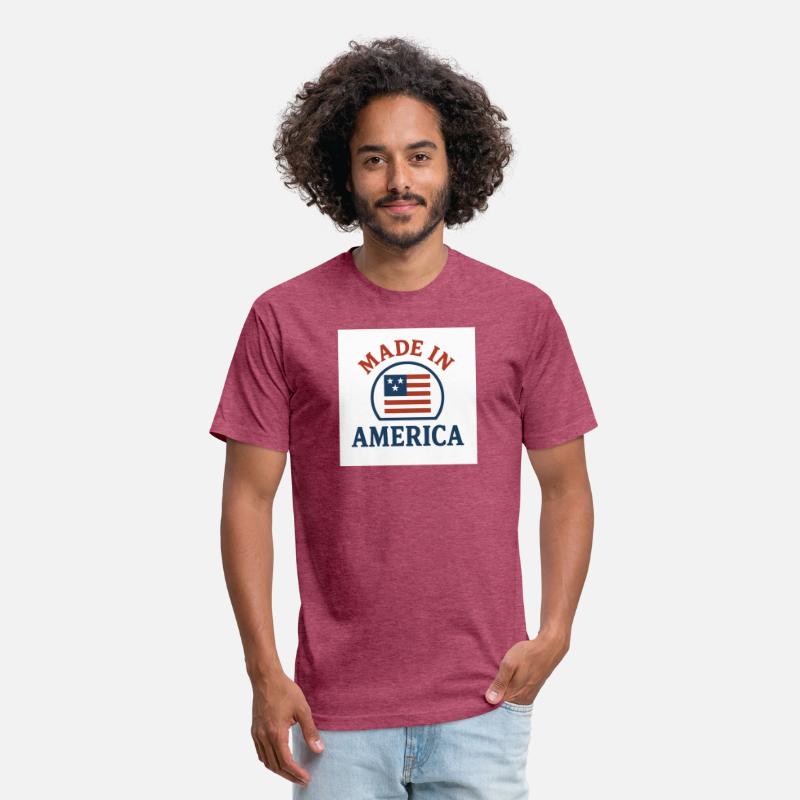 Patriotic American Flag Badge