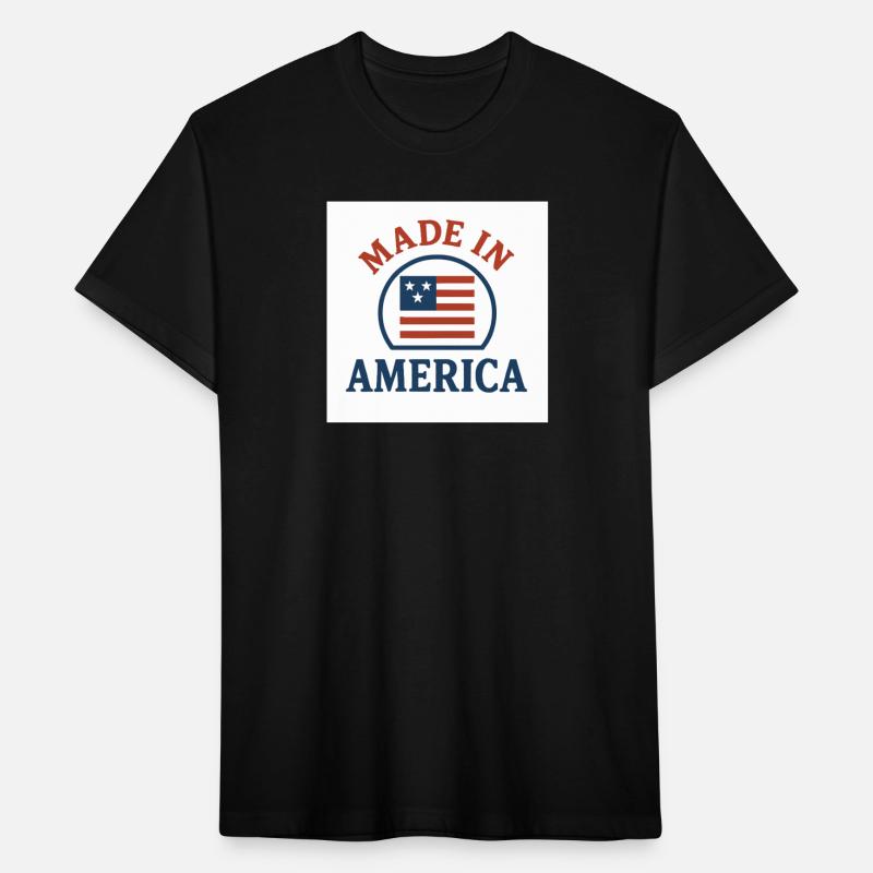 Patriotic American Flag Badge