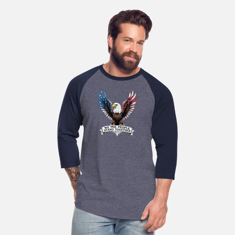 Patriotic Eagle Stand Together USA Flag