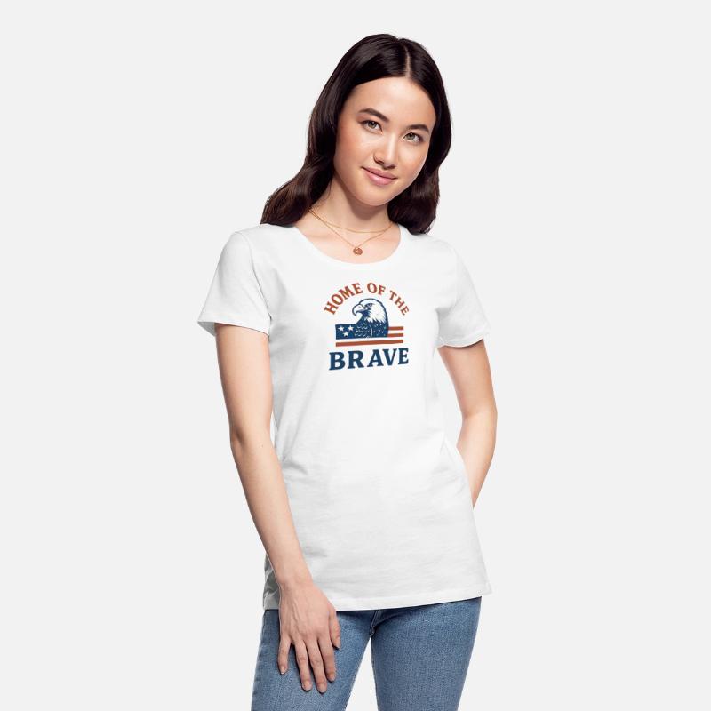 Patriotic Eagle with Bold Text