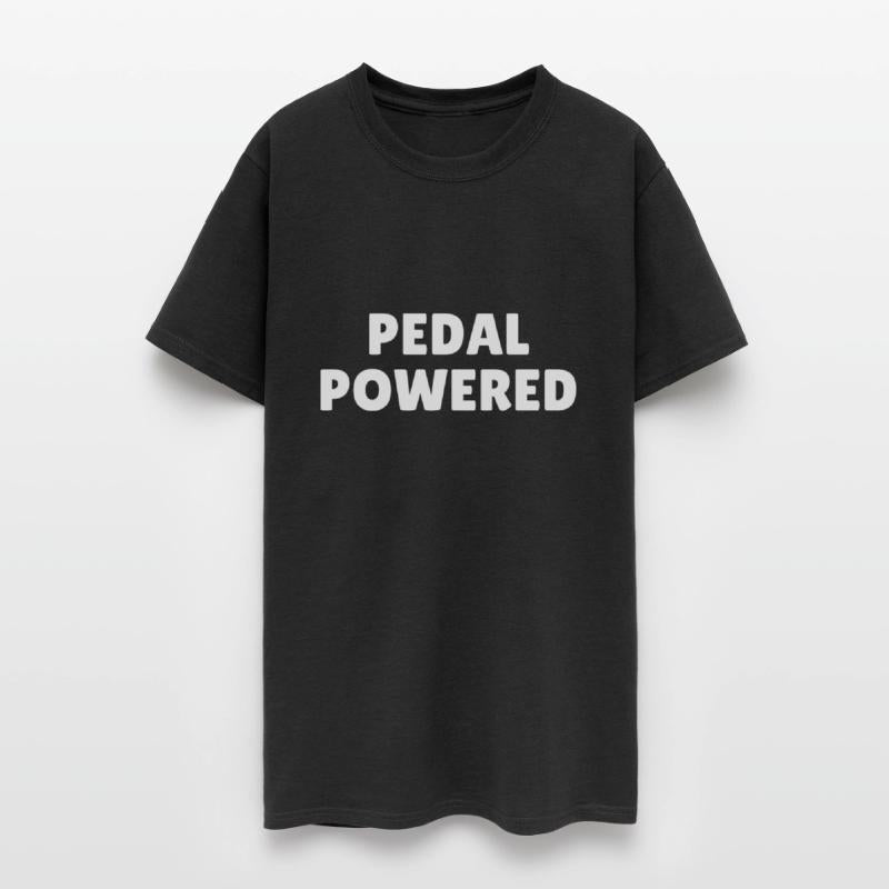 Pedal Powered, cool cycling slogan