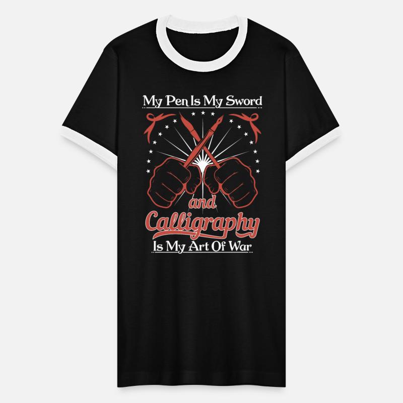 pen is my sword, and calligraphy is my art of war.