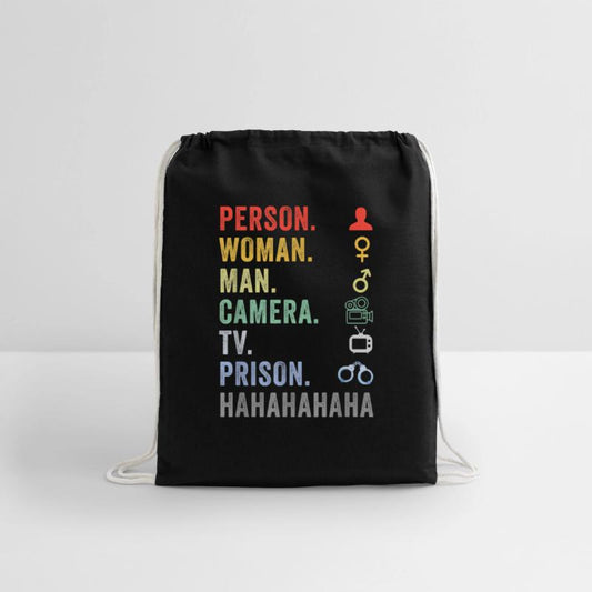 Person Wo Camera Tv Prison Hahaha Vintage