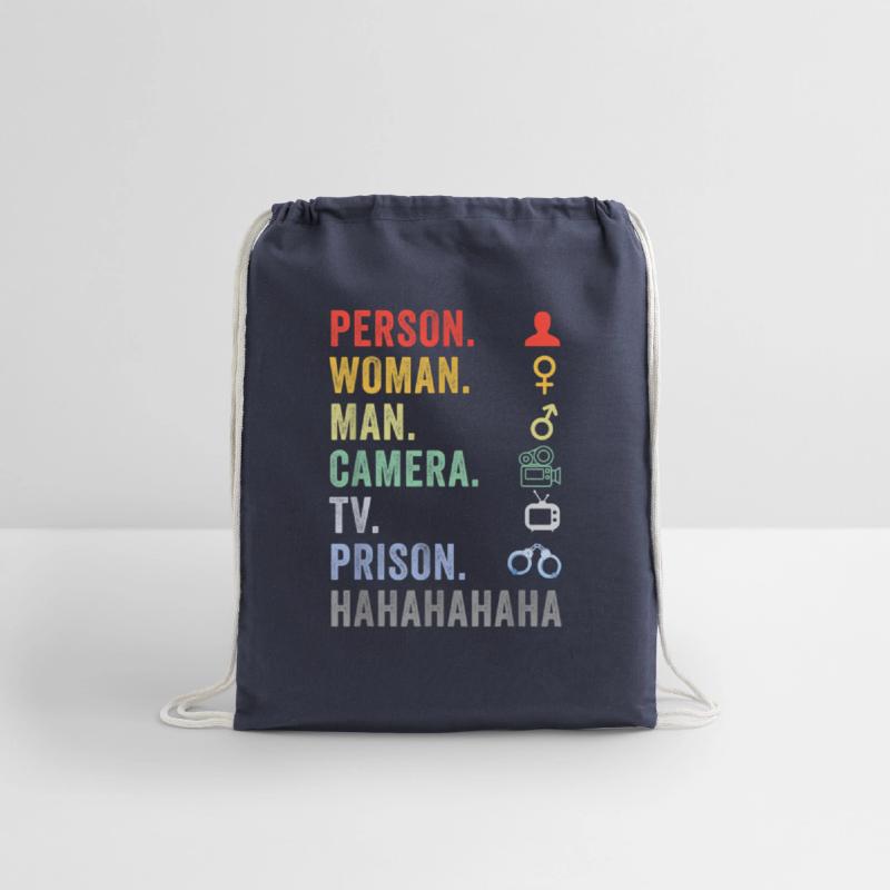 Person Wo Camera Tv Prison Hahaha Vintage