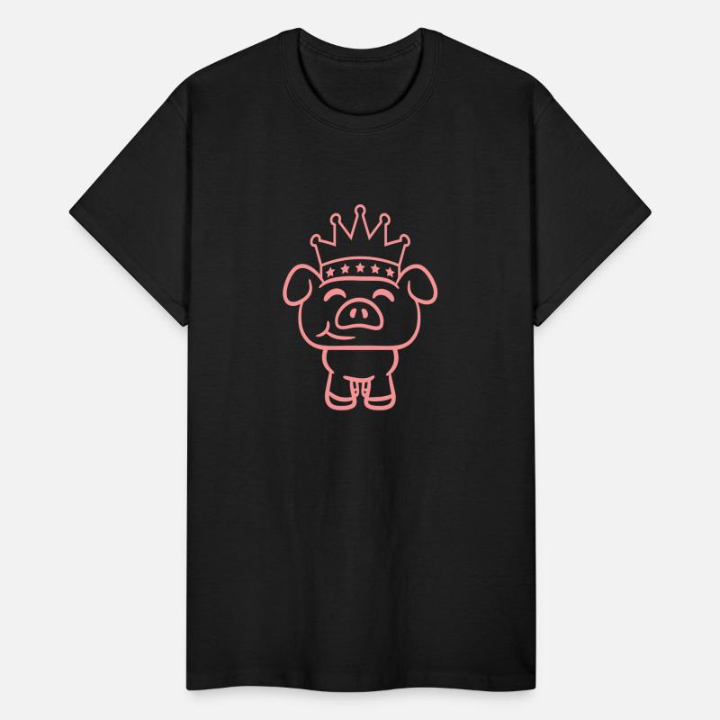 Pig King Queen Crown Prince Princess Piggy Piglet