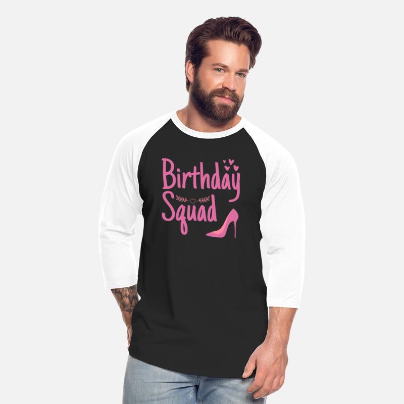 Pink Birthday Squad High Heels
