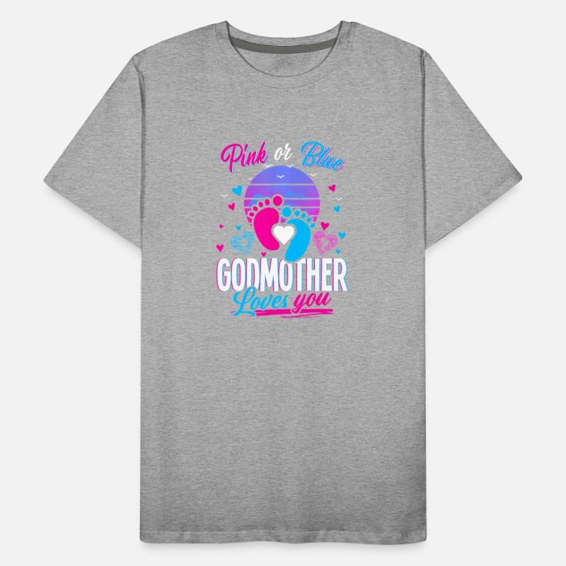 Pink Or Blue Godmother Loves You Mothers And Fathe