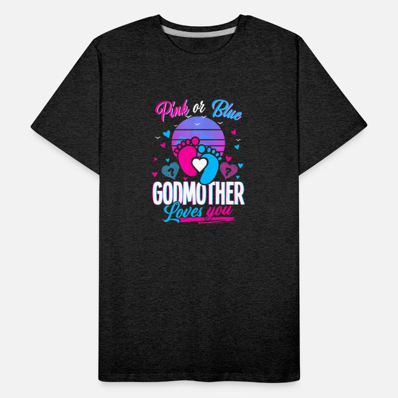 Pink Or Blue Godmother Loves You Mothers And Fathe