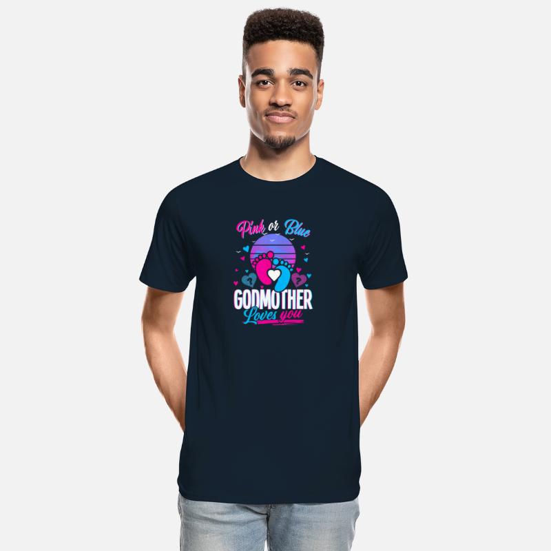 Pink Or Blue Godmother Loves You Mothers And Fathe