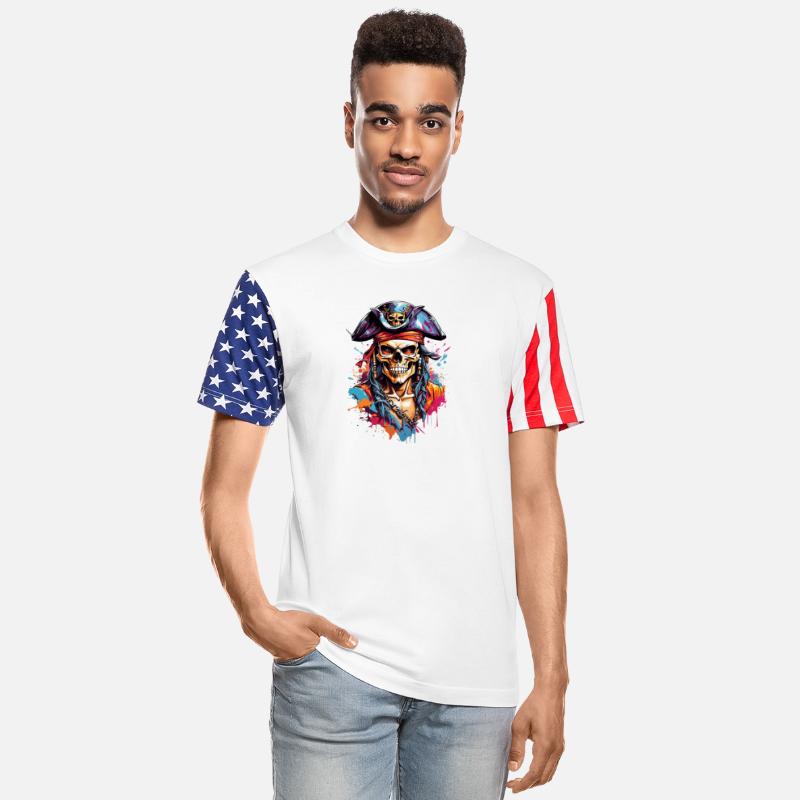 Pirate skull artwork