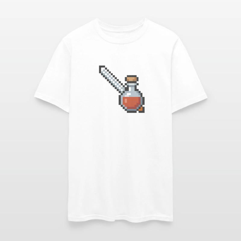 Pixel Art Vampire Potion Design