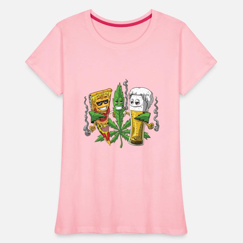 Pizza, beer & hemp chill - Funny