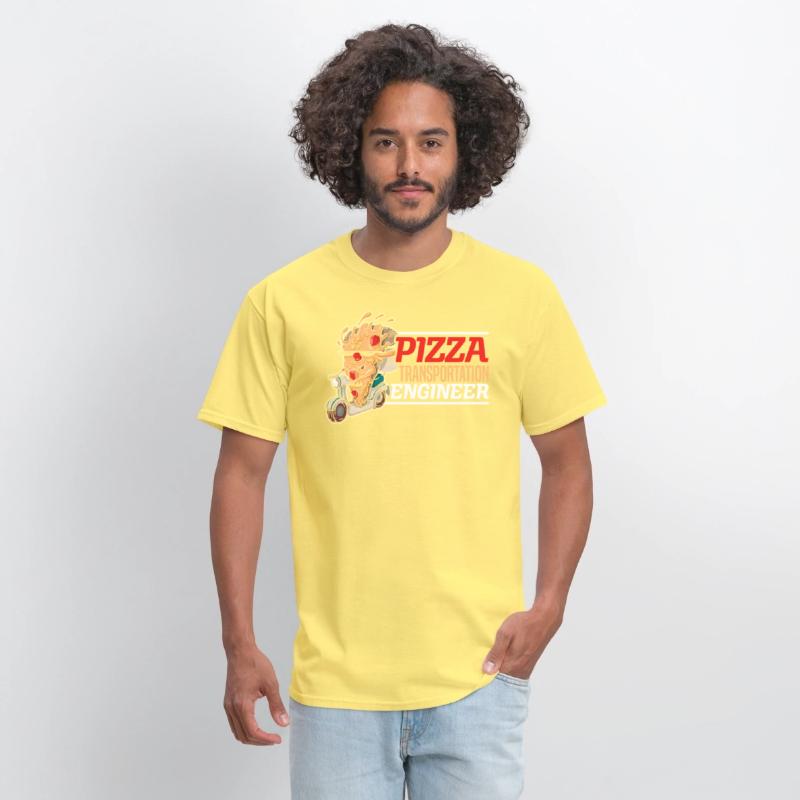 Pizza Transportation Engineer Food Delivery Guy