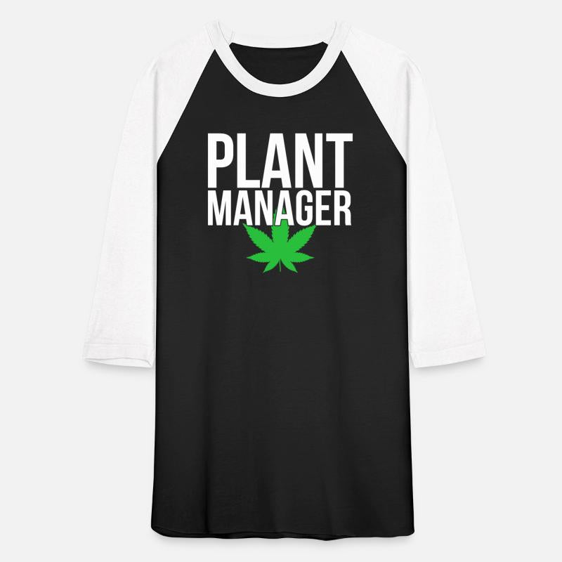Plant Manager Marijuana Leaf Funny Weed Stoner