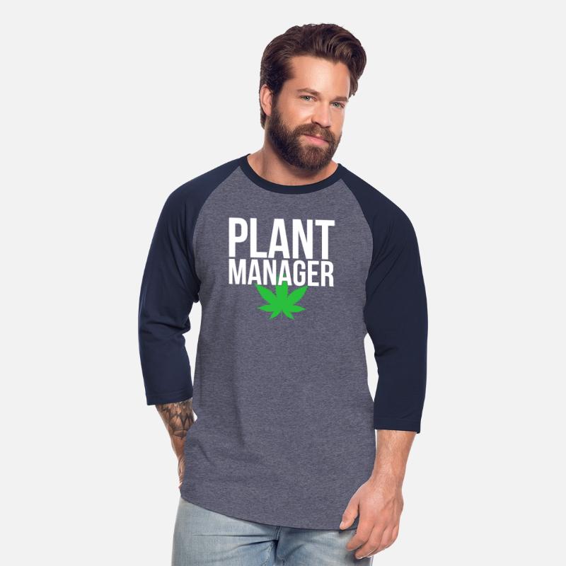 Plant Manager Marijuana Leaf Funny Weed Stoner