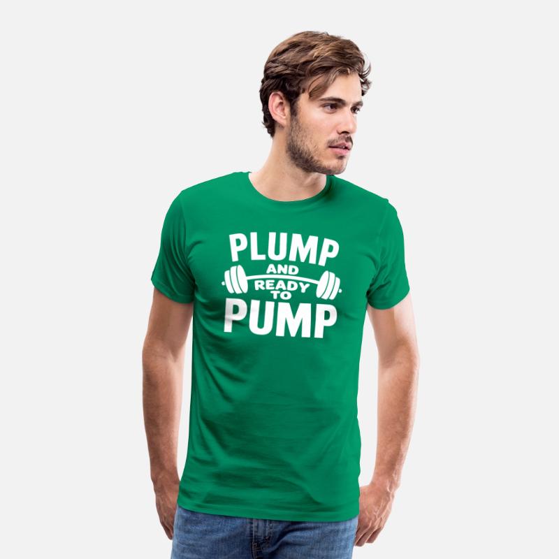 Plump And Ready To Pump Funny Gym