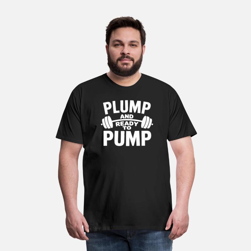 Plump And Ready To Pump Funny Gym
