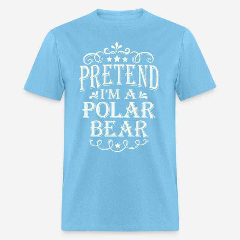 Pretend I'm Polar Bear Funny Costume Halloween