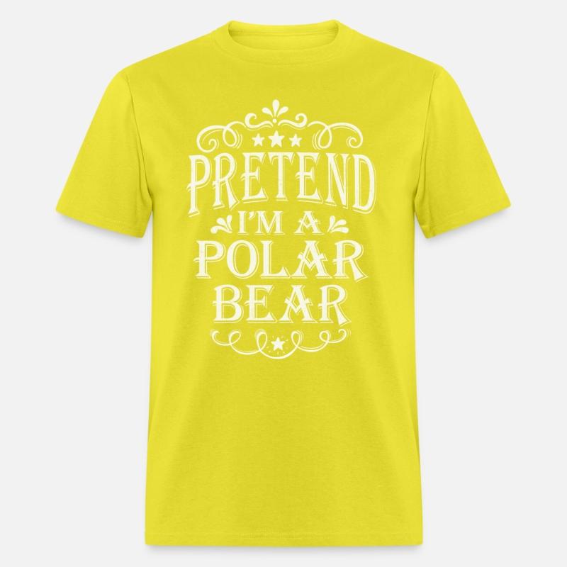 Pretend I'm Polar Bear Funny Costume Halloween