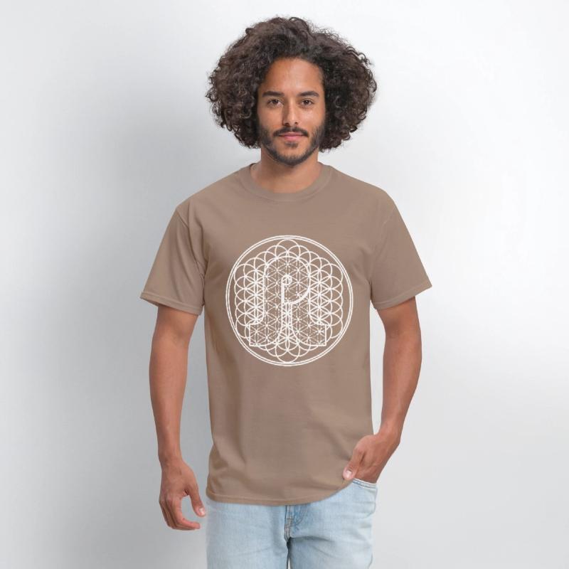 Pretty Lights Flower of Life Black and White Elect