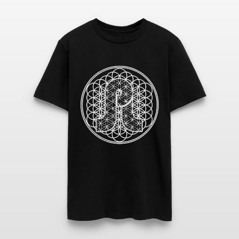 Pretty Lights Flower of Life Black and White Elect