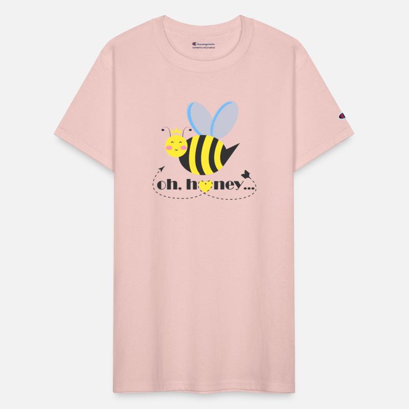 Princess Bee character with tiara says Oh Honey