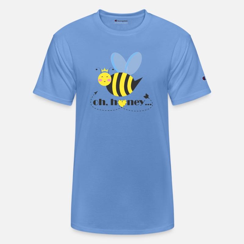 Princess Bee character with tiara says Oh Honey