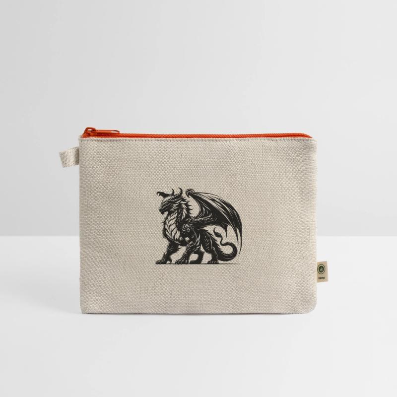 Proud Mighty Dragon With Large Wings