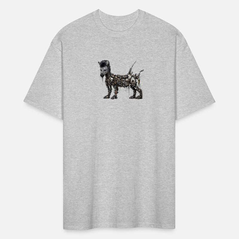 Punk Zebra with a lot of spikes