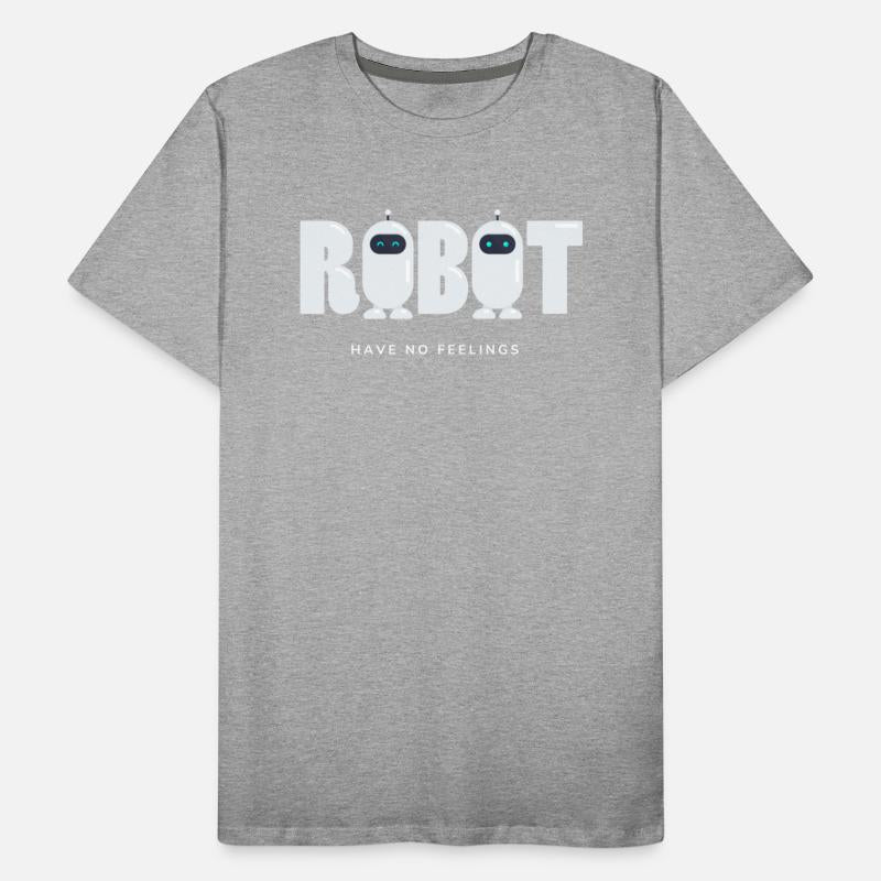Purple Modern AI Robot T Shirt 1