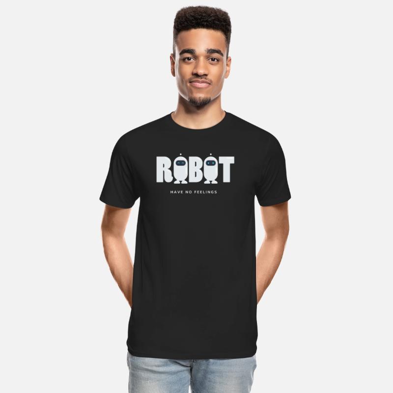 Purple Modern AI Robot T Shirt 1