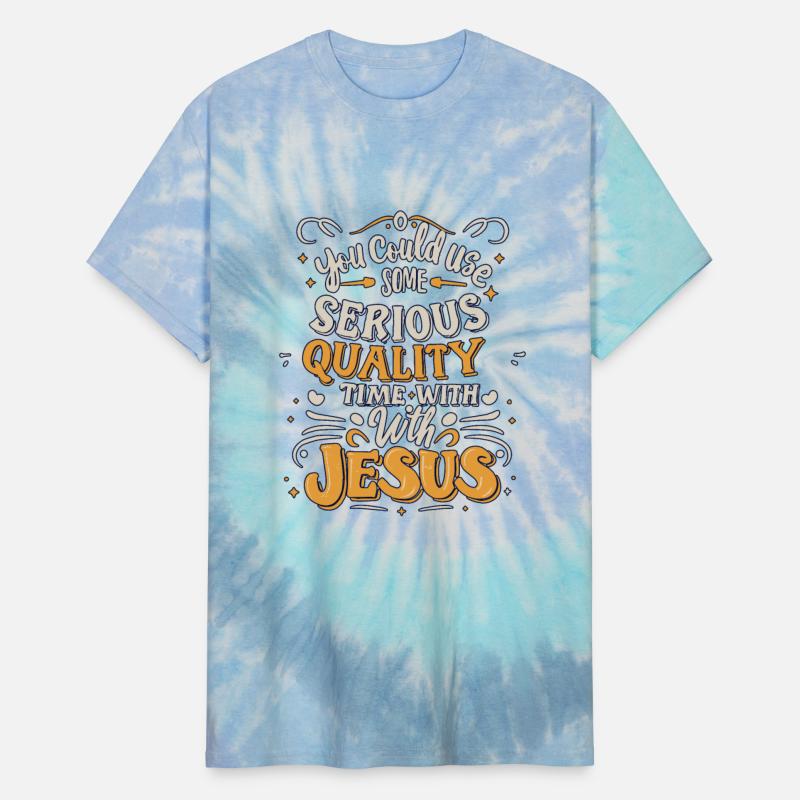 Quality Time With Jesus - Christianity Design