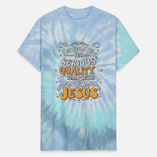 Quality Time With Jesus - Christianity Design