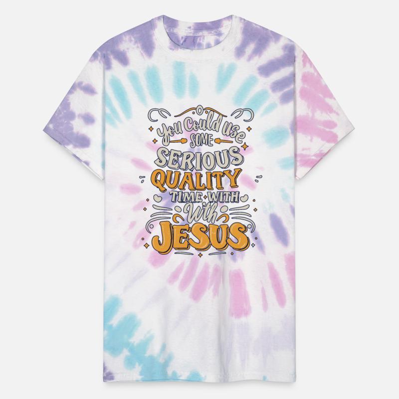 Quality Time With Jesus - Christianity Design
