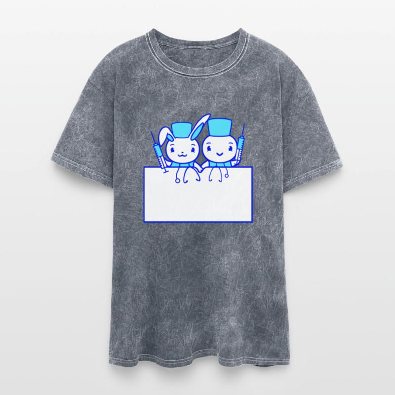 Rabbit Bird Chick Doctor Syringe Team 2 Friends